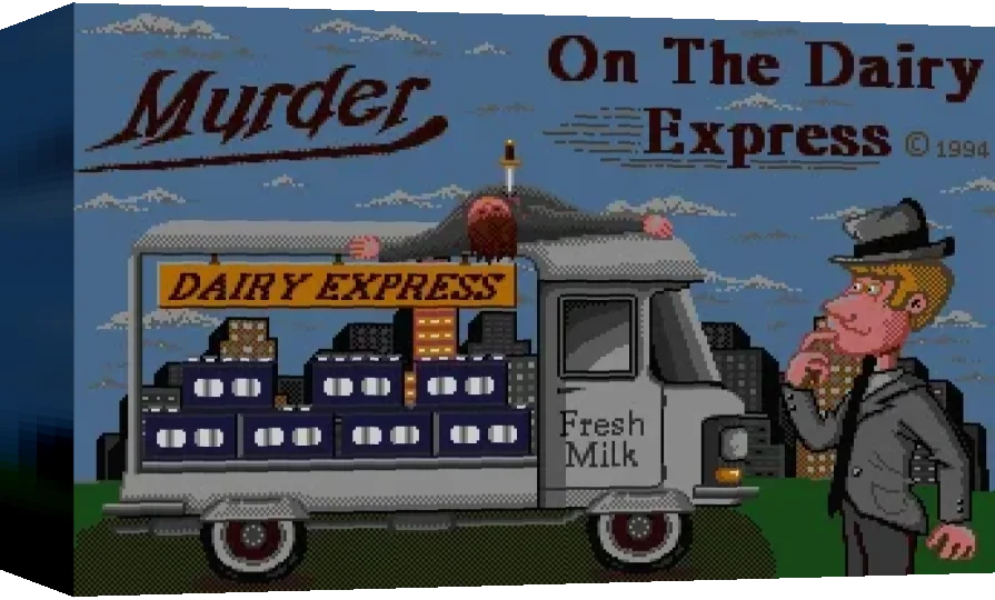 Murder On The Diary Express — box-3D (WOR)