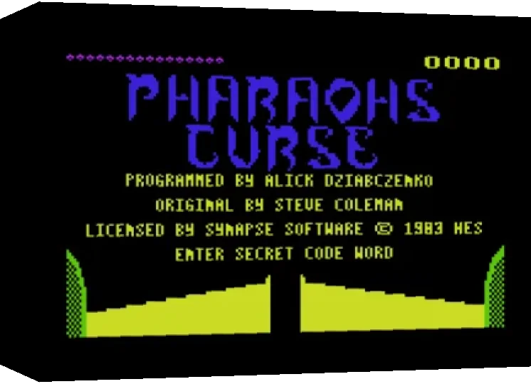 Pharaoh's Curse — box-3D (WOR)