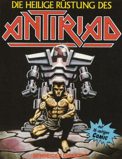 Sacred Armour Of Antiriad, The — box-2D (DE)