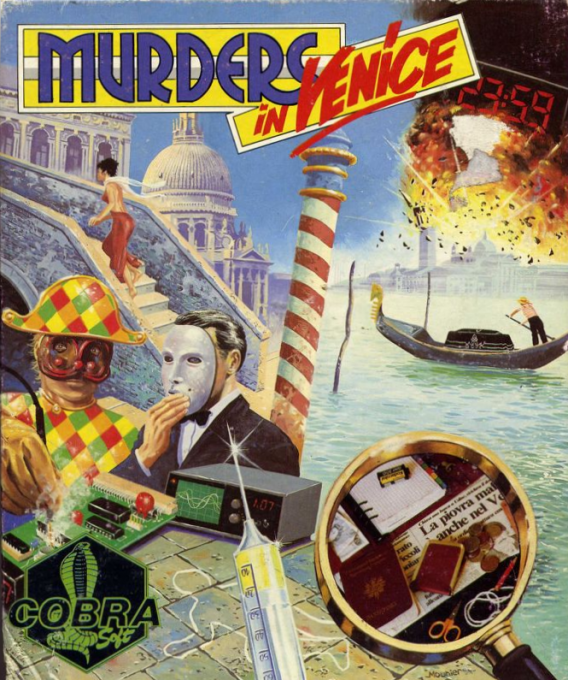 Murders In Venice box art