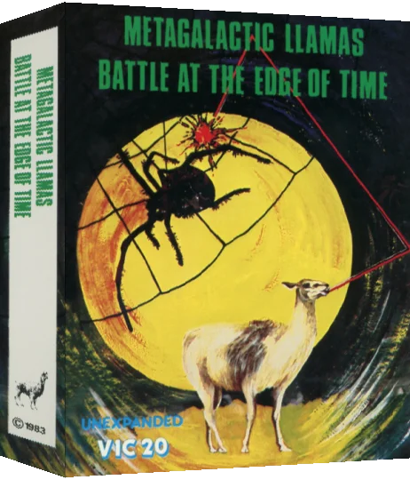 Metagalactic Llamas Battle At The Edge Of Time — box-3D (EU)