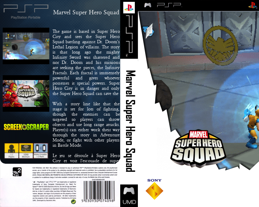 Marvel Super Hero Squad — box-texture (SS)