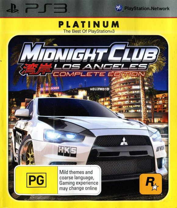 Midnight Club - Los Angeles - Complete Edition — box-2D (AU)