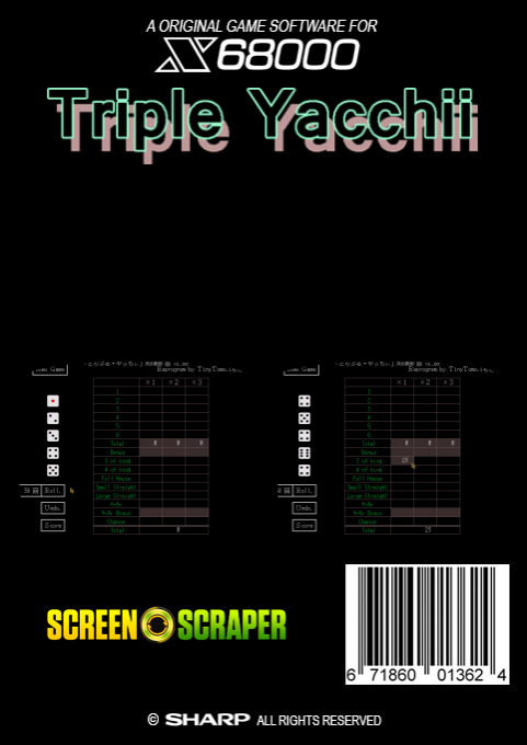 Triple Yacchii — box-2D-back (SS)