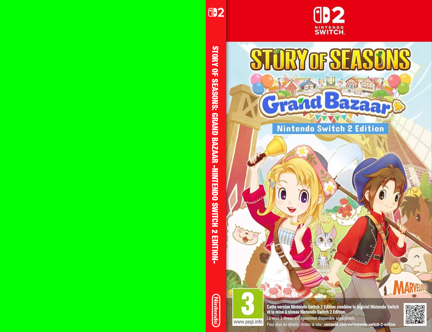 Story of Seasons - Grand Bazaar -Nintendo Switch 2 Edition- — box-texture (EU)