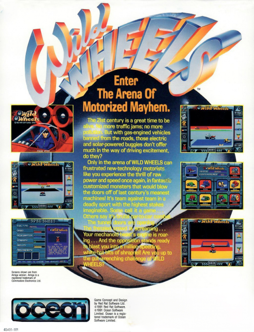 Wild Wheels — box-2D-back (US)