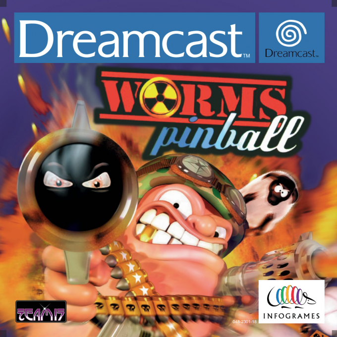 Worms Pinball box art