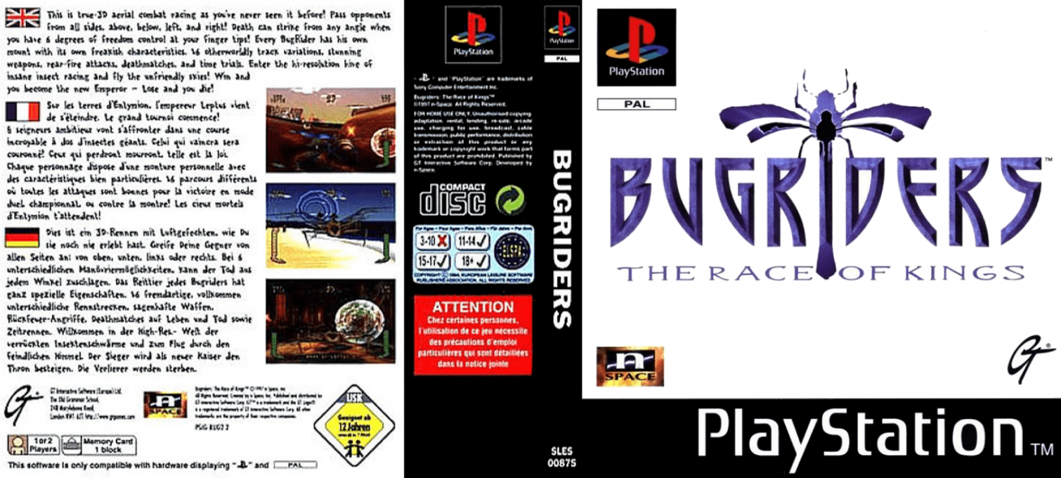 Bugriders - The Race Of Kings — box-texture (EU)