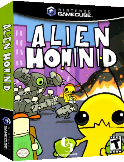 Alien Hominid — box-3D (US)