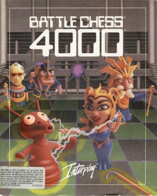 Battle Chess 4000 box art