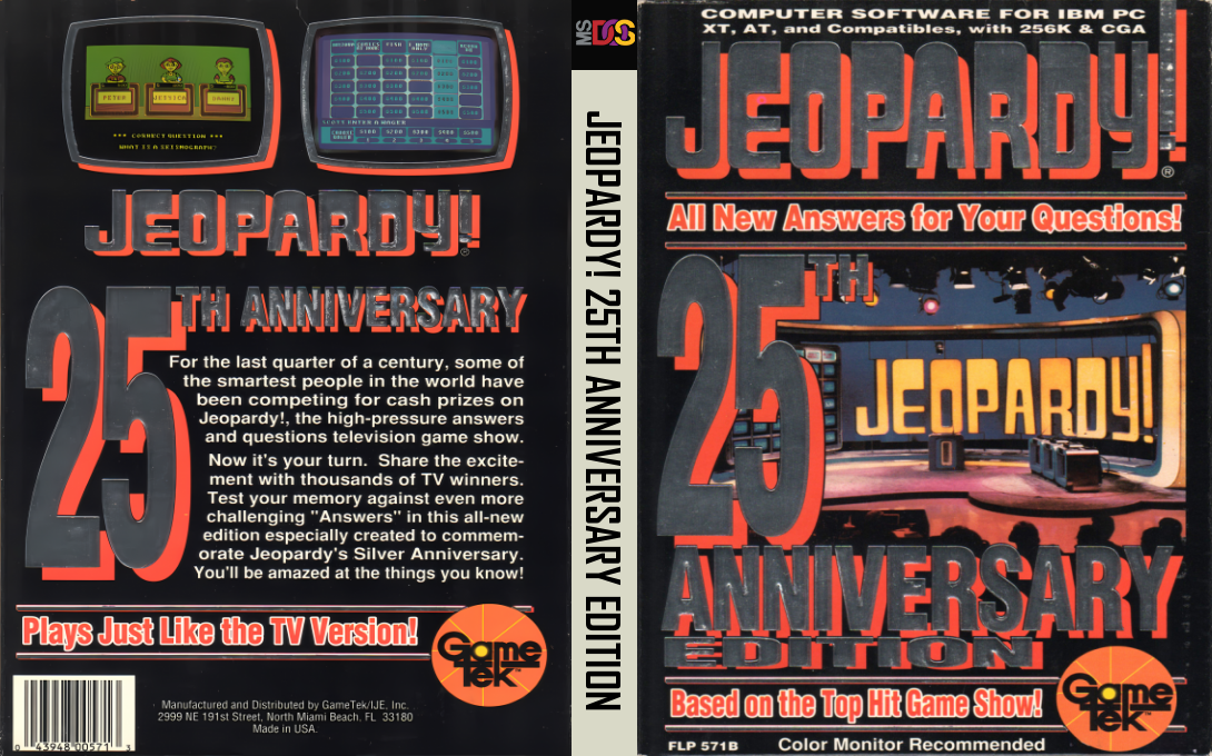 Jeopardy! 25th Anniversary Edition — box-texture (US)