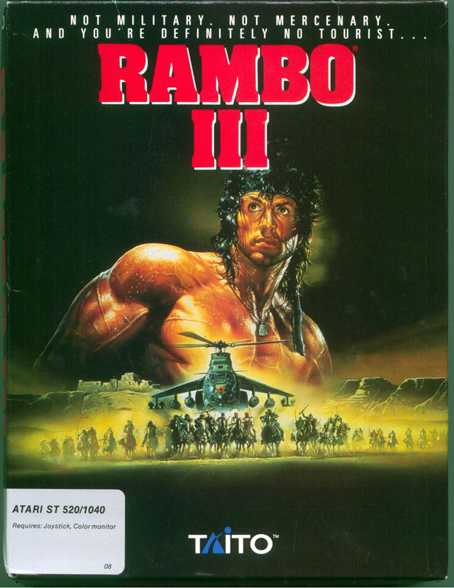 Rambo 3 box art