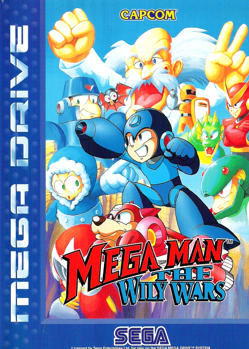 Mega Man - The Wily Wars — box-2D (EU)