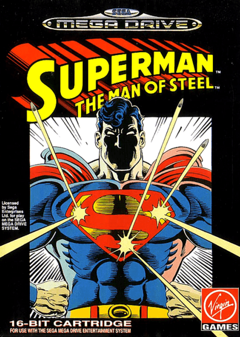 Superman - The Man Of Steel — box-2D (EU)