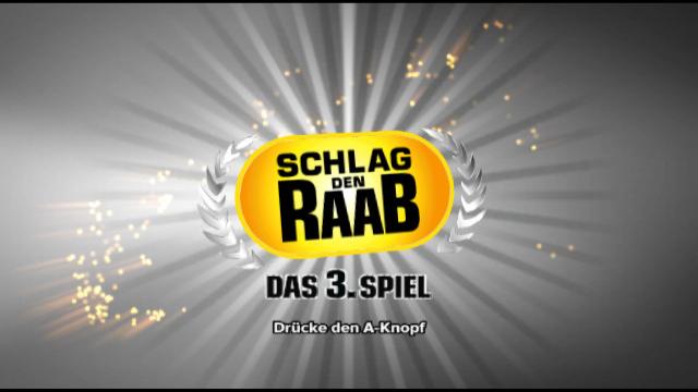 Schlag den Raab - Das 3. Spiel — sstitle (DE)