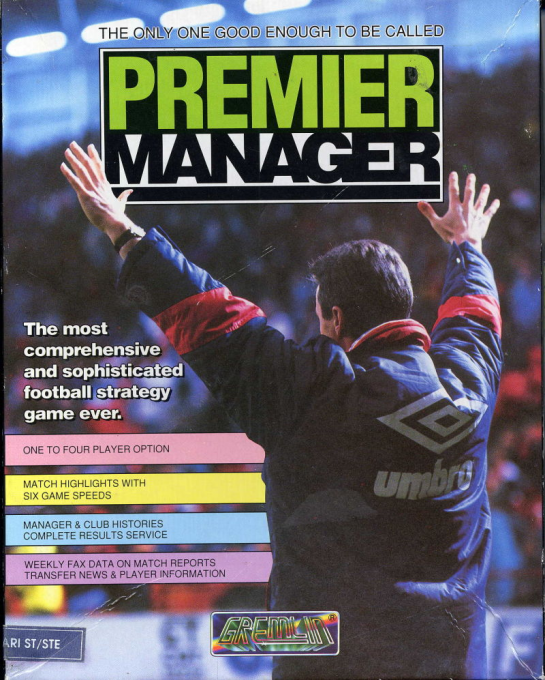 Premier Manager box art