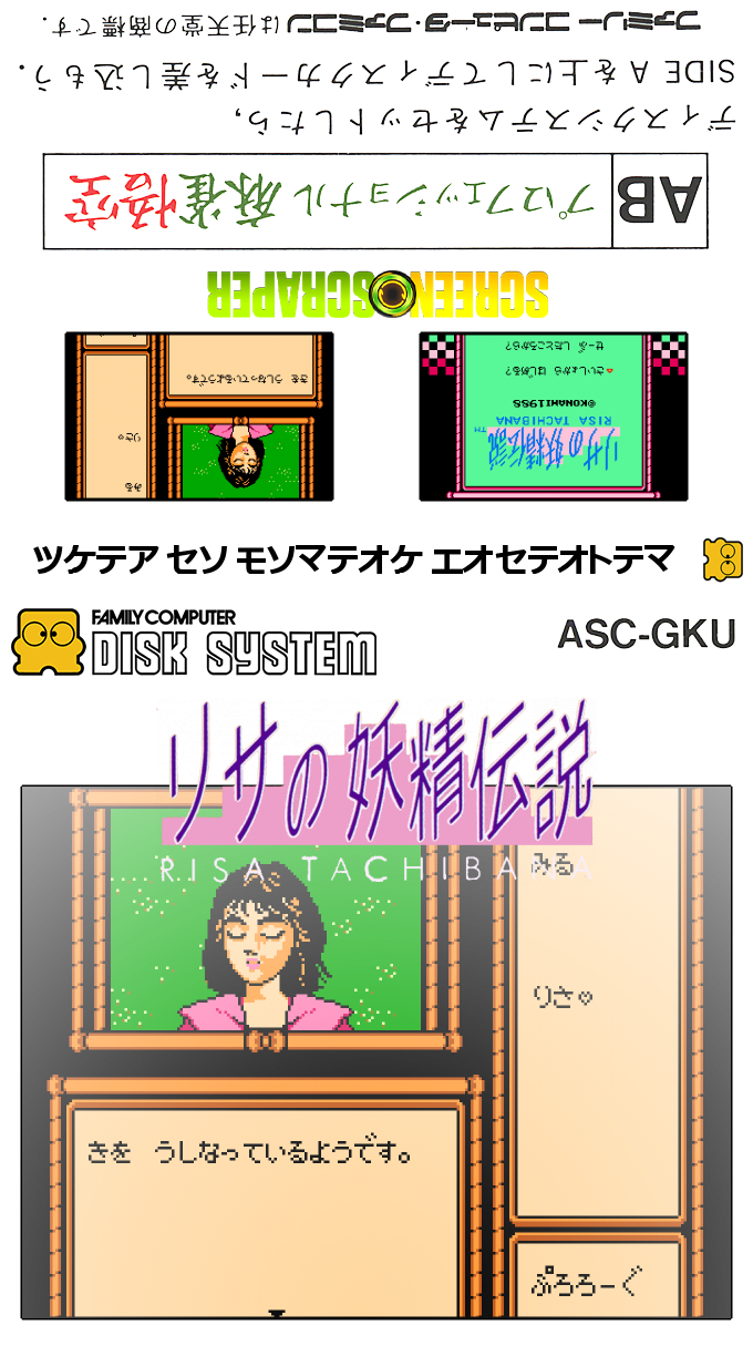 Risa No Yousei Densetsu — box-texture (SS)