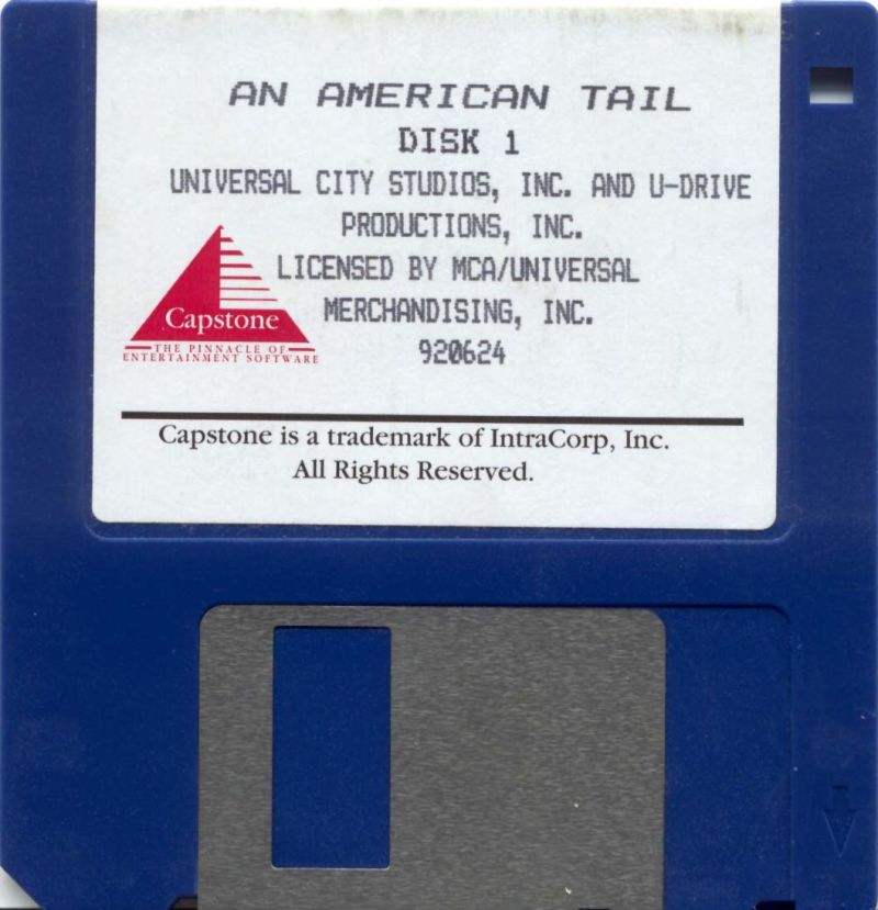 An American Tail: Fievel Goes West — support-2D (US)