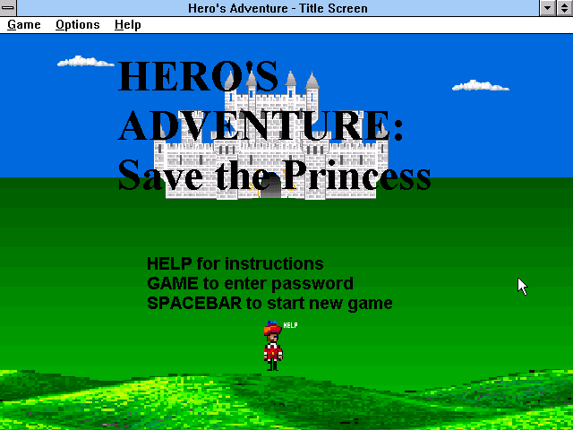 Hero's Adventure — sstitle (WOR)