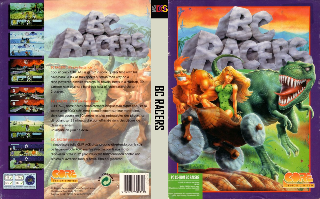 Bc Racers — box-texture (EU)