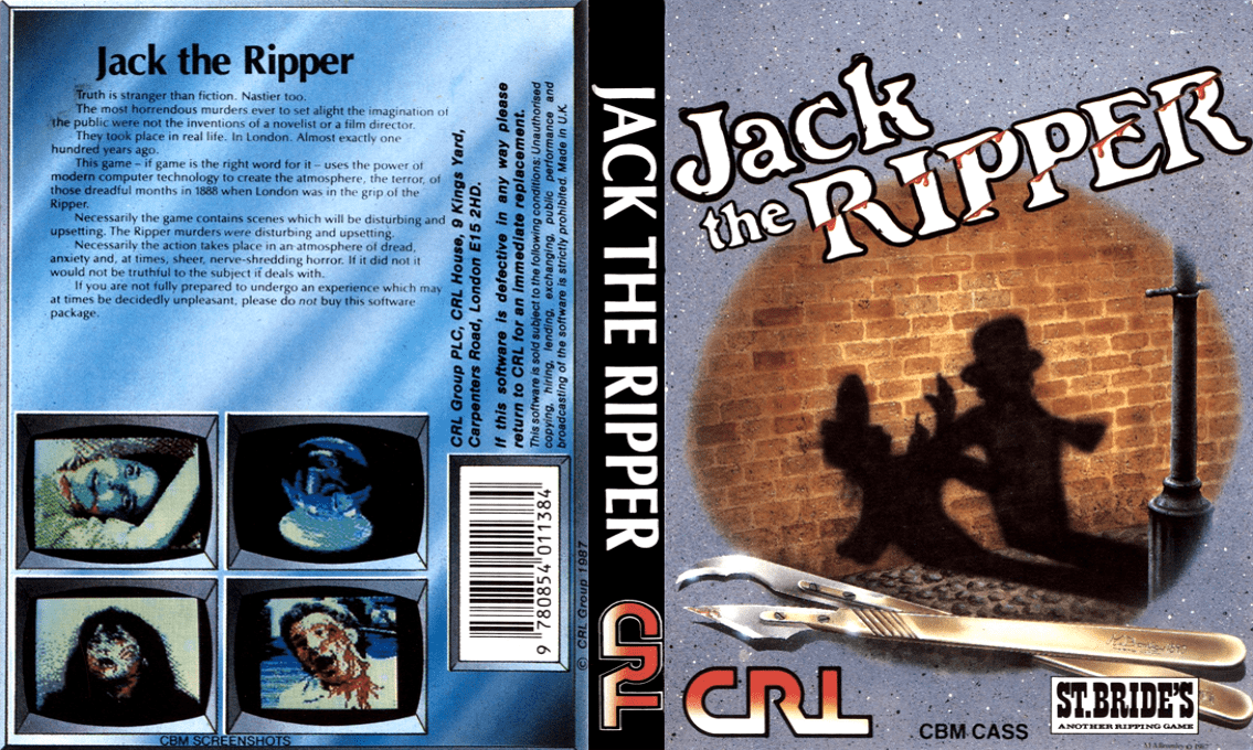 Jack The Ripper — box-texture (EU)