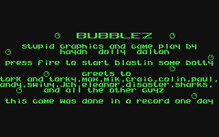 Bubblez — sstitle (WOR)