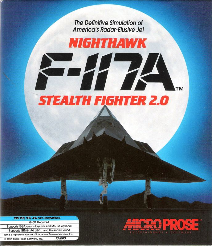 F-117a Nighthawk Stealth Fighter 2.0 box art