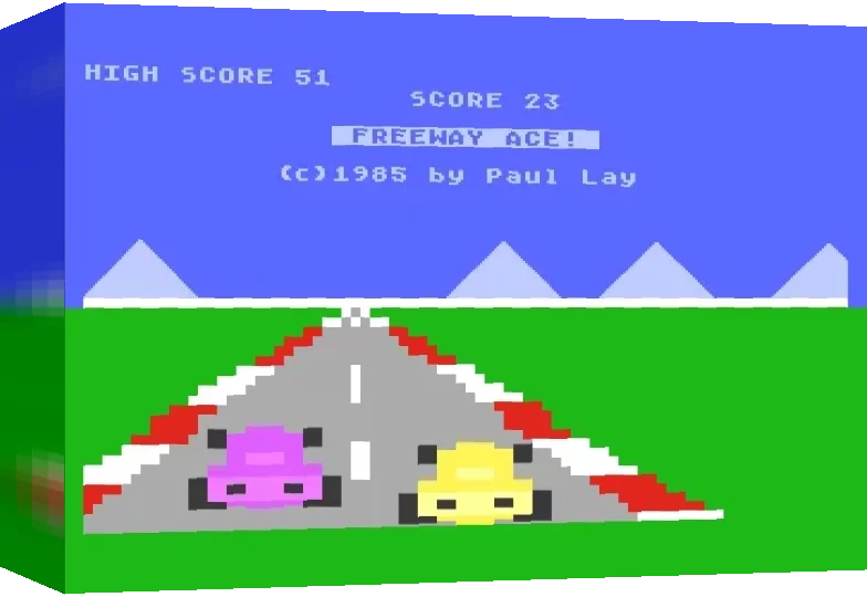 Freeway Ace! — box-3D (WOR)