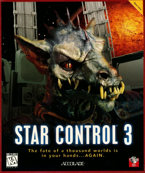 Star Control 3 box art