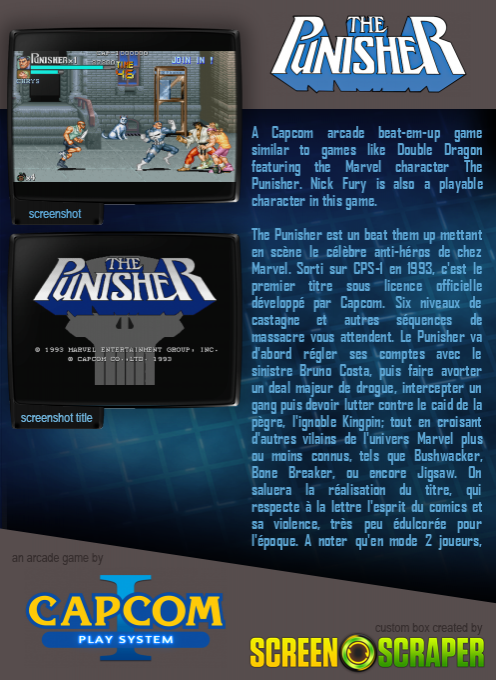 The Punisher — box-2D-back (SS)