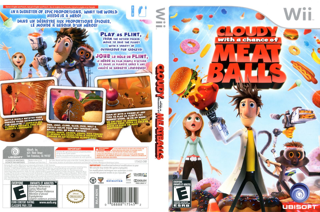 Cloudy with a Chance of Meatballs — box-texture (US)