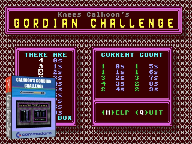 Calhoon's Gordian Challenge — mixrbv2 (CUS)