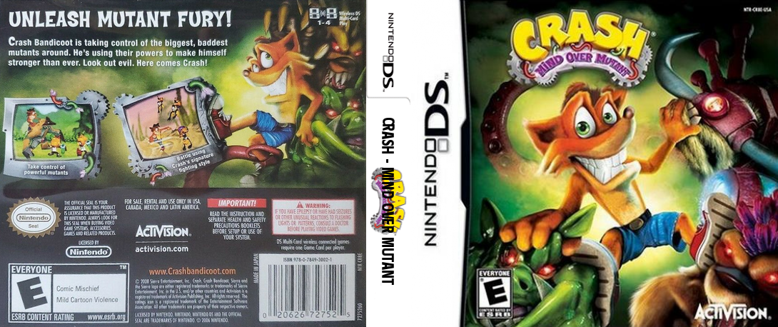 Crash - Mind over Mutant — box-texture (US)