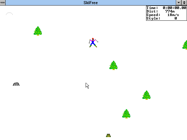 SkiFree — ss (WOR)