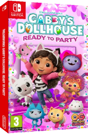 Gabby's Dollhouse - Ready to Party — box-3D (EU)