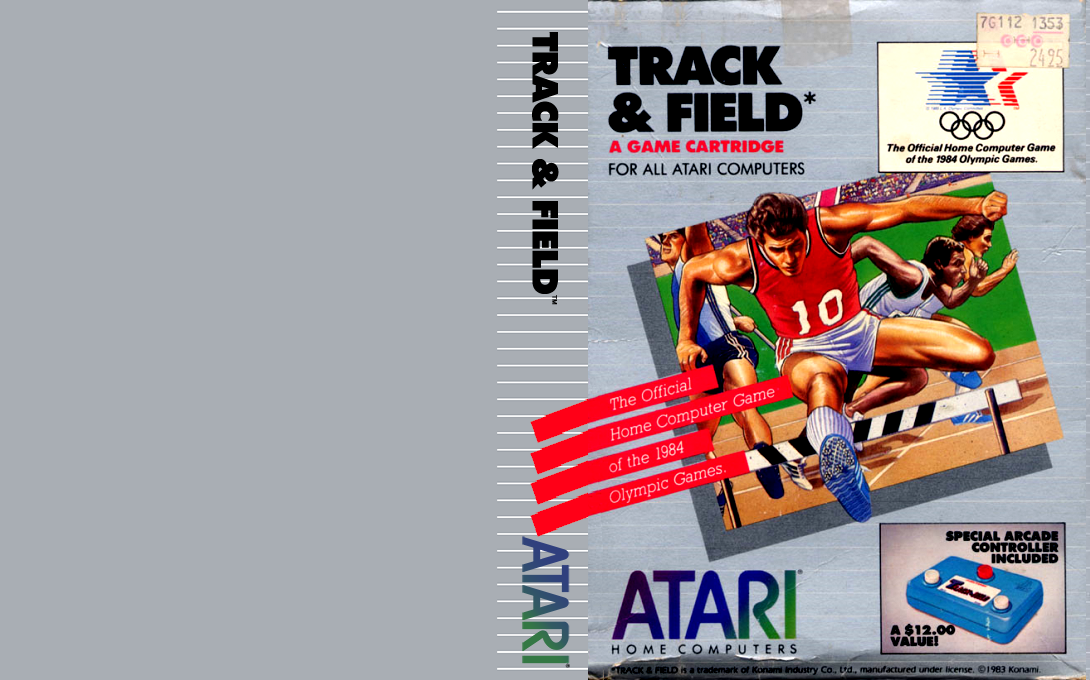 Track And Field — box-texture (US)