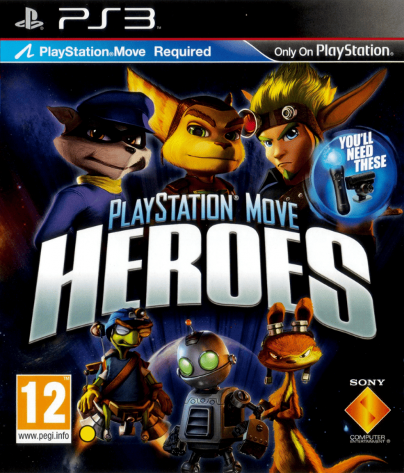 PlayStation Move Heroes box art