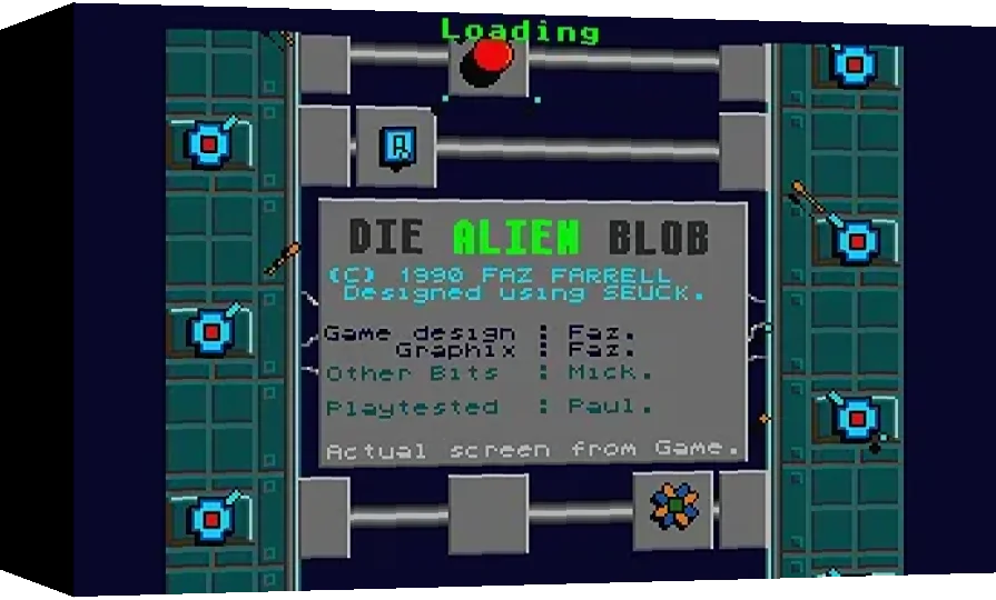 Alien Blob, Die — box-3D (WOR)