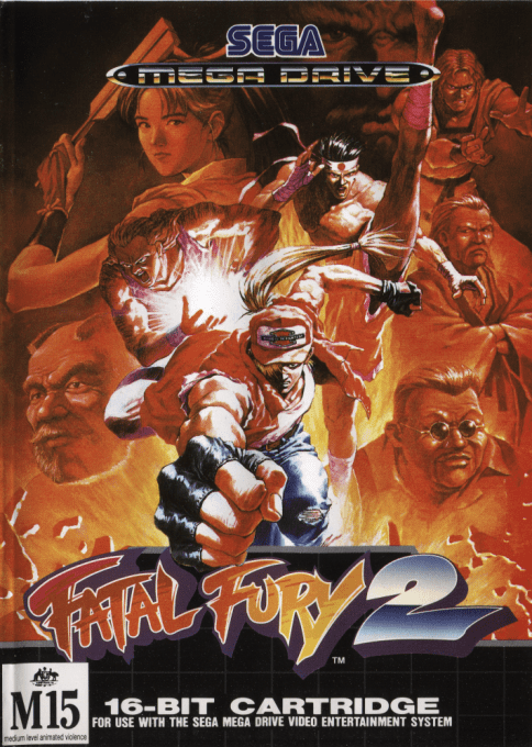 Fatal Fury 2 — box-2D (AU)