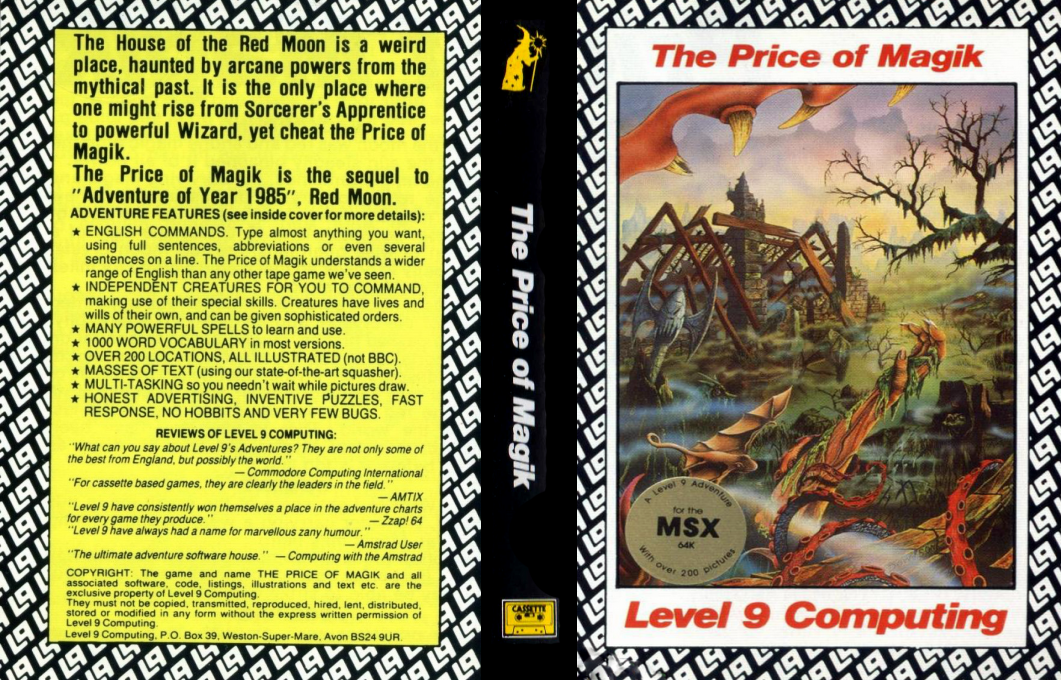 Price Of Magik, The — box-texture (EU)