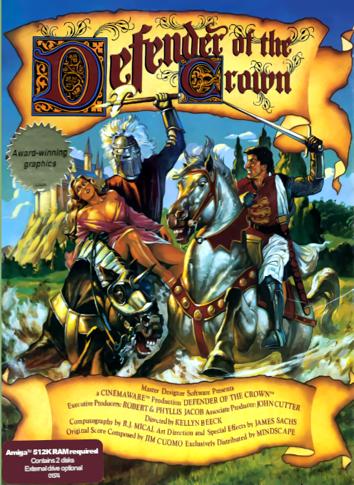 Defender of the Crown box art
