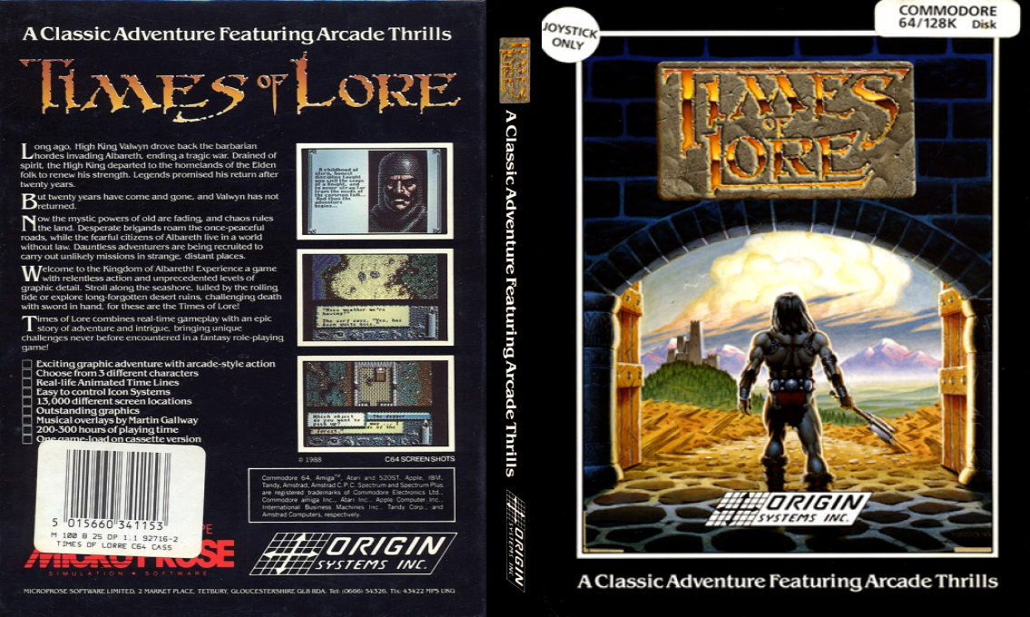 Times Of Lore — box-texture (EU)