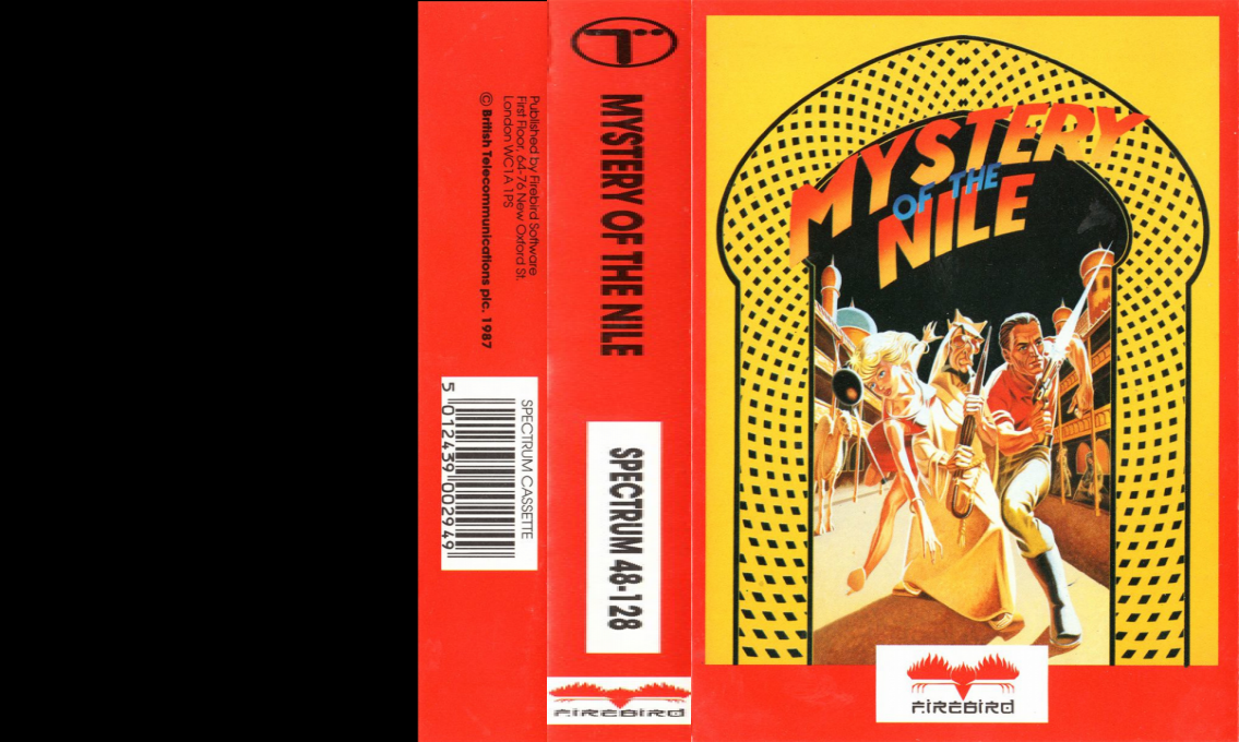 Mystery Of The Nile, The — box-texture (EU)