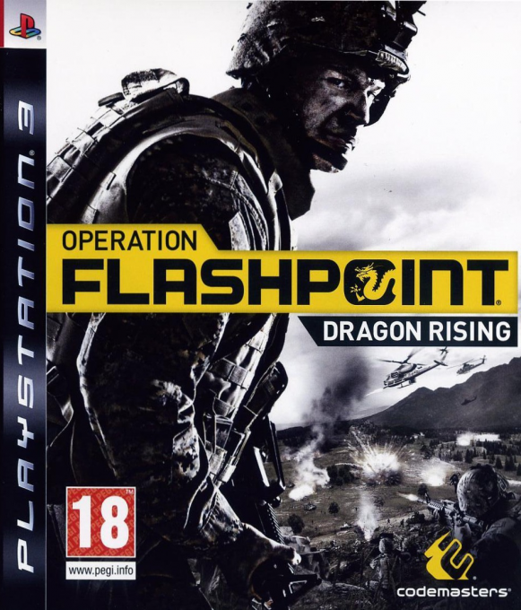Operation Flashpoint - Dragon Rising — box-2D (FR)