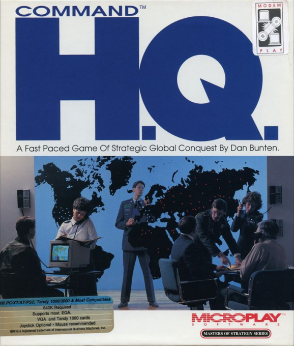 Command H.Q. box art