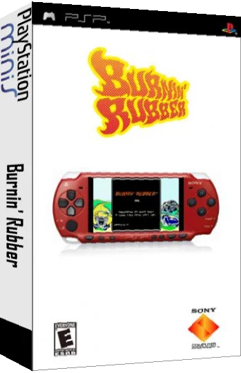 Burnin' Rubber — box-3D (US)