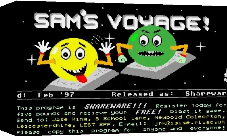 Sam's Voyage! — box-3D (WOR)