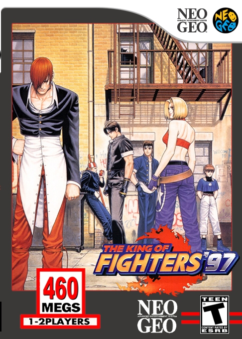 King Of Fighters '97, The box art