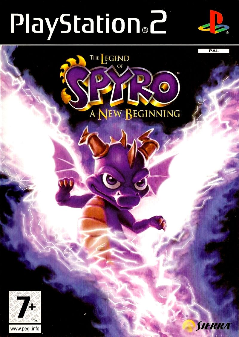 Legend of Spyro, The - A New Beginning — box-2D (EU)
