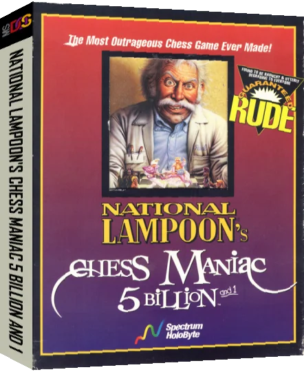 National Lampoon's Chess Maniac 5 Billion And 1 — box-3D (US)